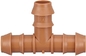 1/2ののための普遍的なとげがある連結の適切な潅漑の管のコネクター」滴りの管
